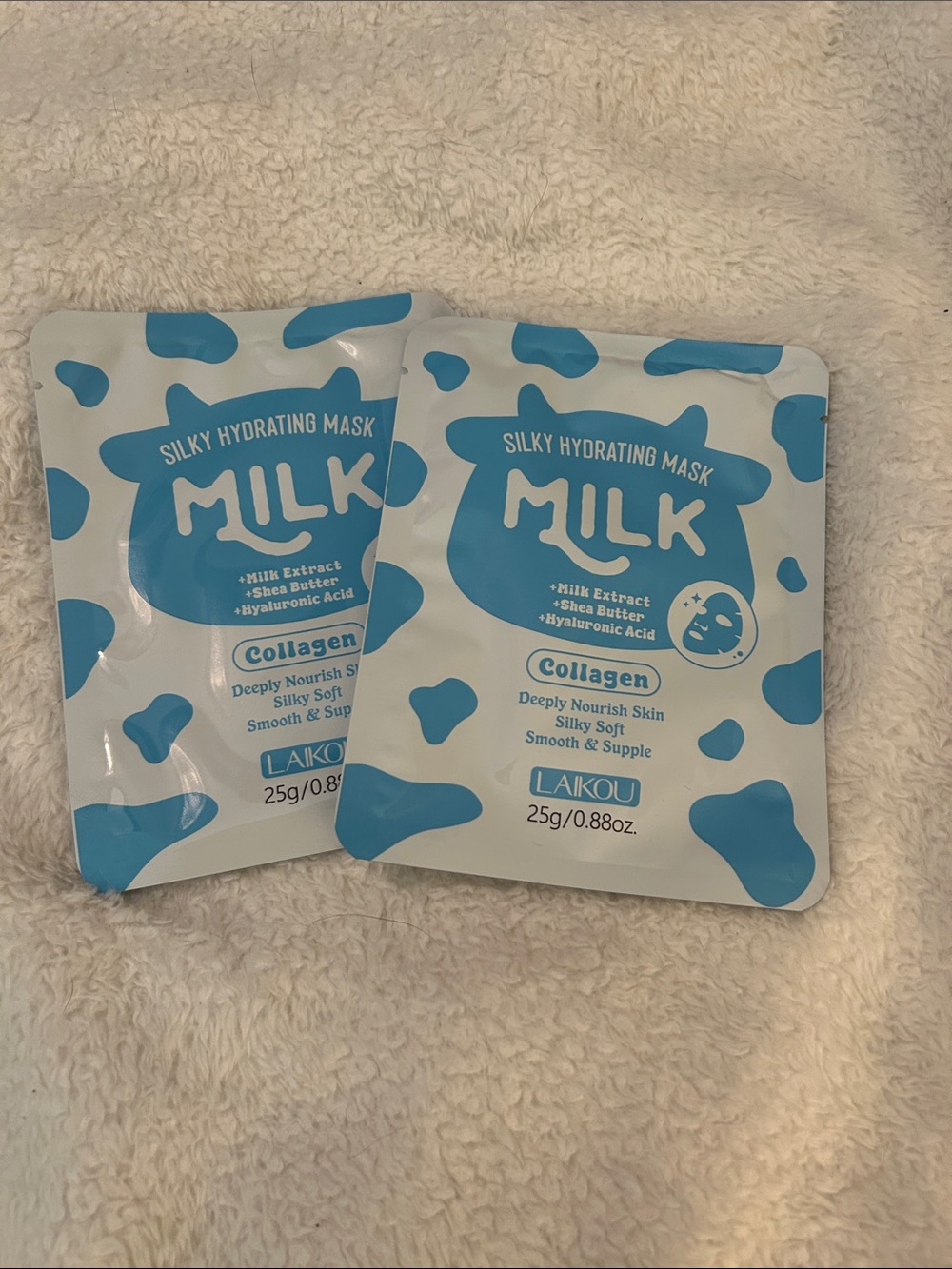 Aiko Milk Silky Hydrating Masks (2)- Collagen Nourish